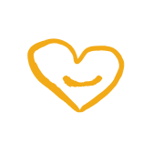 heart icon yellow