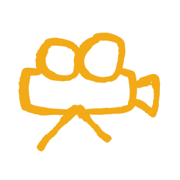 video yellow icon